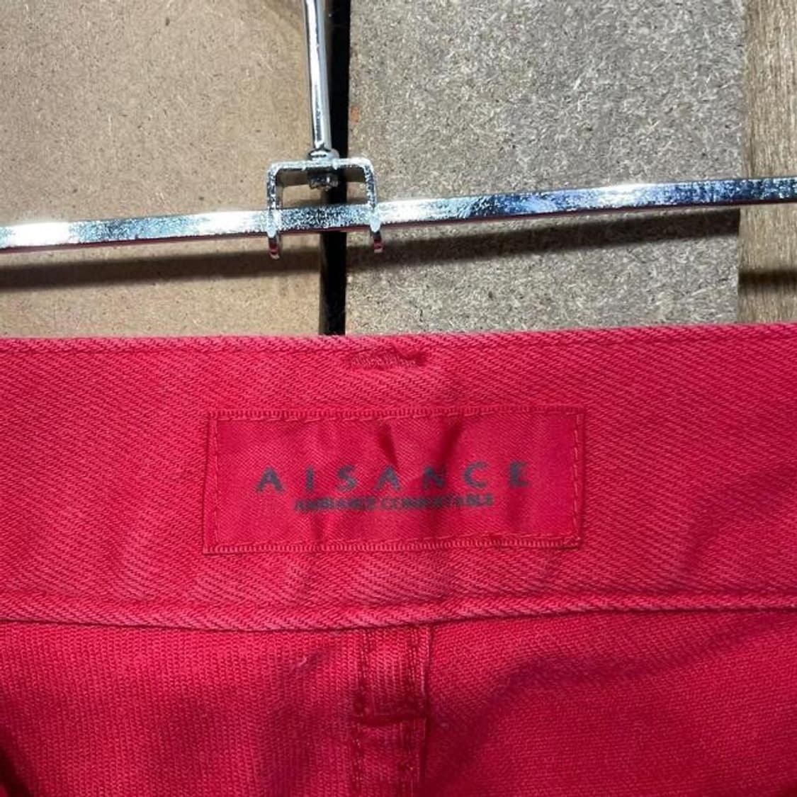 AISANCE 제팬 레드 스트레이트 진 (28) 상품이미지5