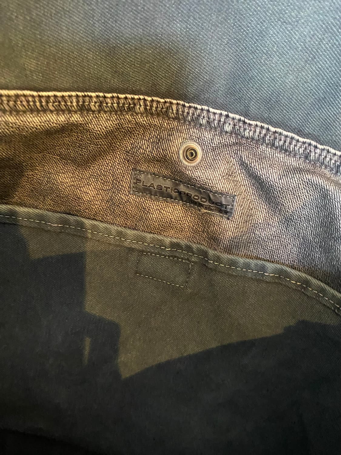 플라스틱프로덕트 메신저백 크로스백 그린 상품이미지6