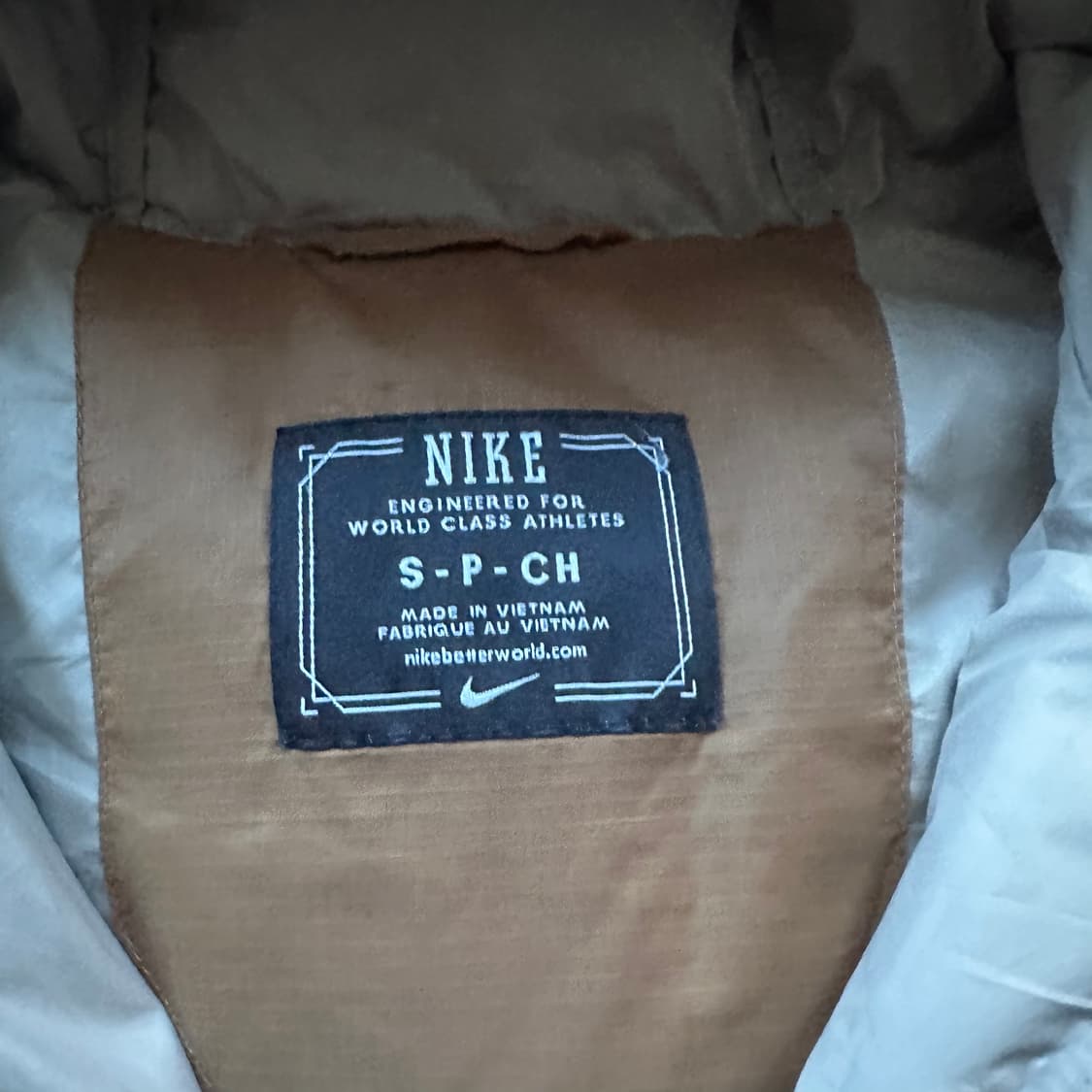 나이키 브라운/블랙 패딩 상품이미지4