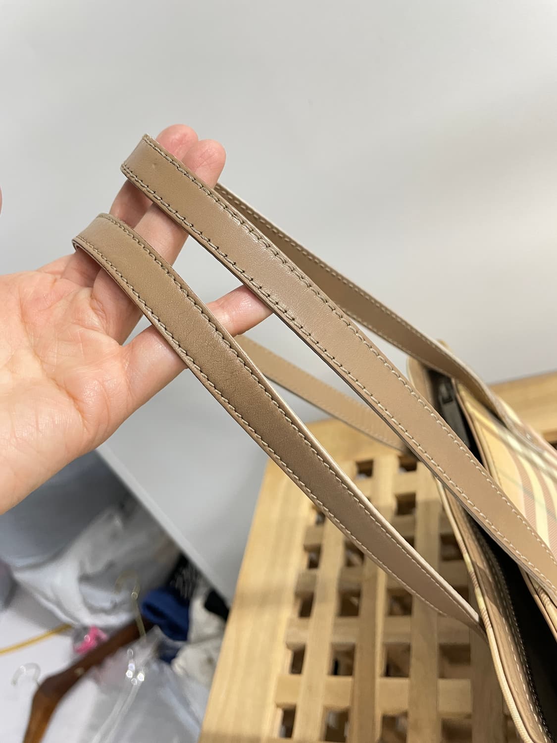 버버리 캔버스 토트백 상품이미지9