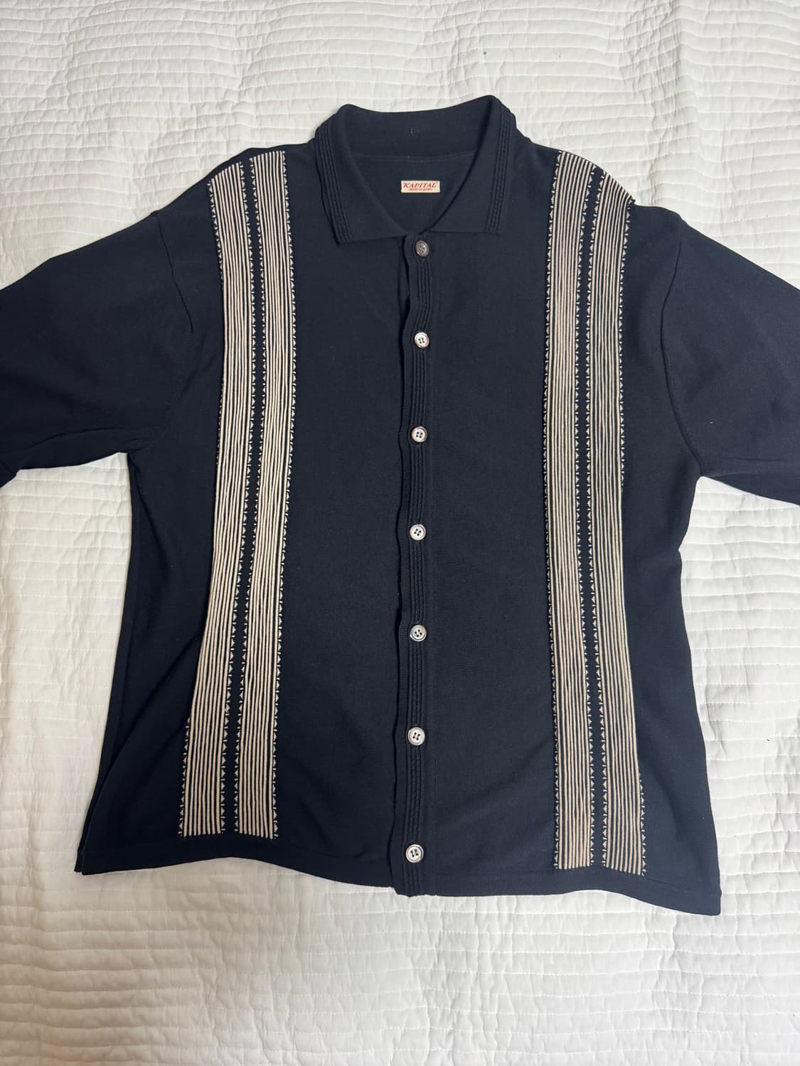 캐피탈 14G 코튼 니트 테네시 알로하 폴로 상품이미지2