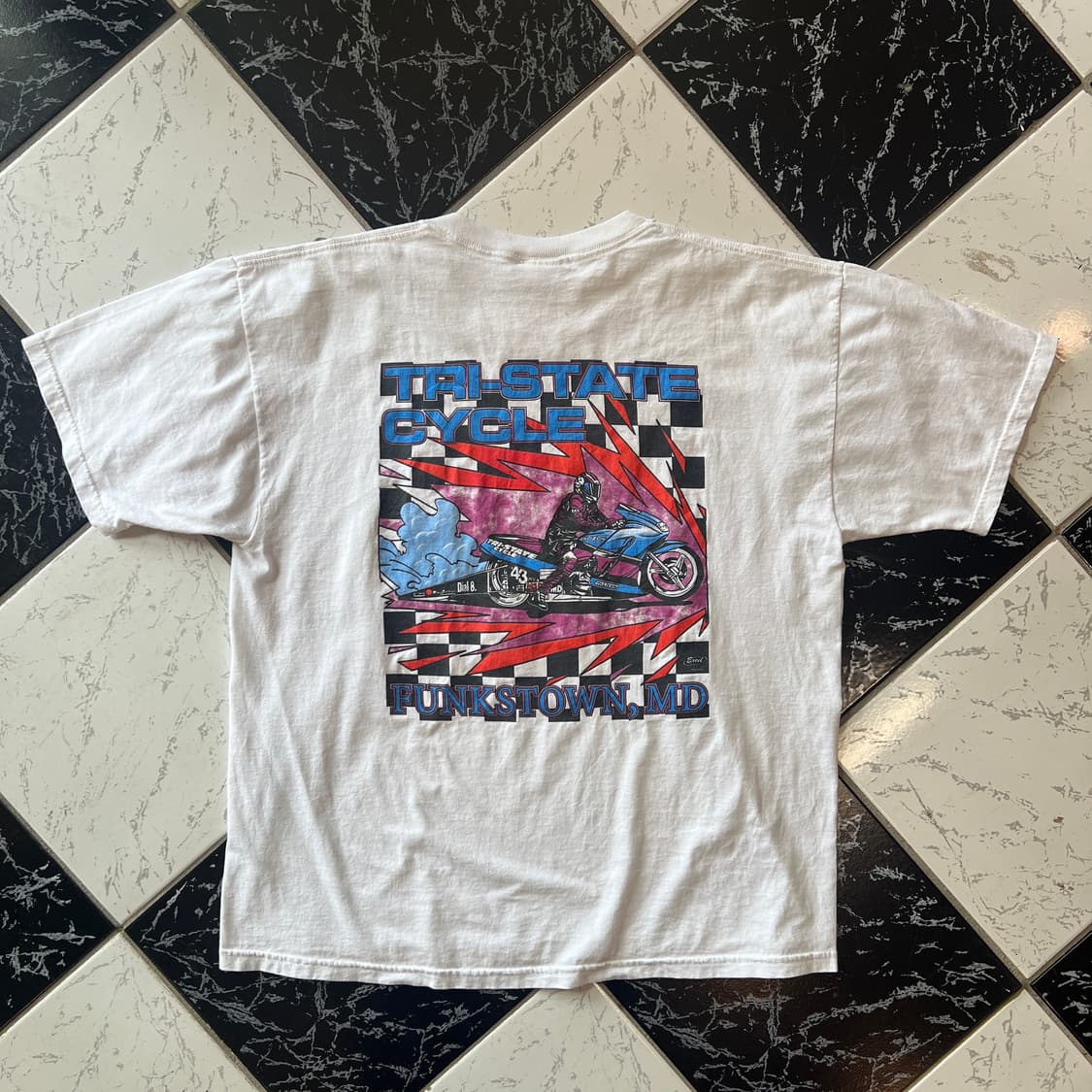 vintage racing t-shirt 상품이미지5
