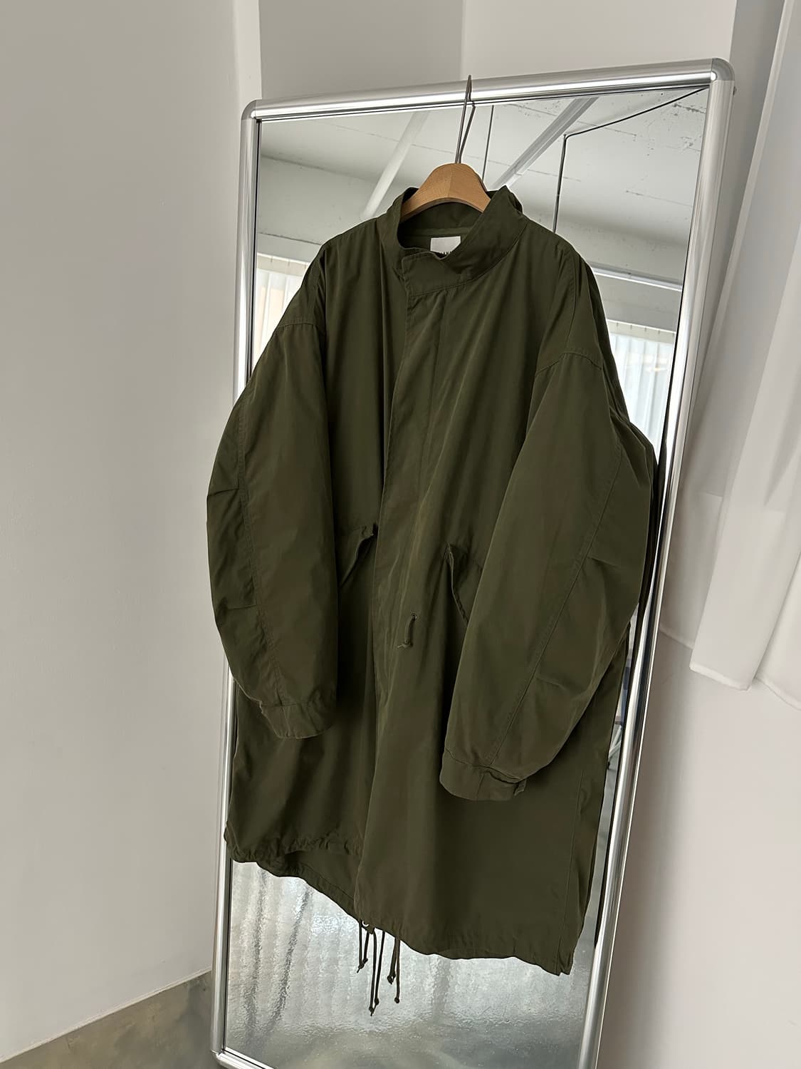 빔즈 M-65 개파카 피쉬테일 야상 모즈코트 라이너 내피 퀼팅 자켓 M 상품이미지1