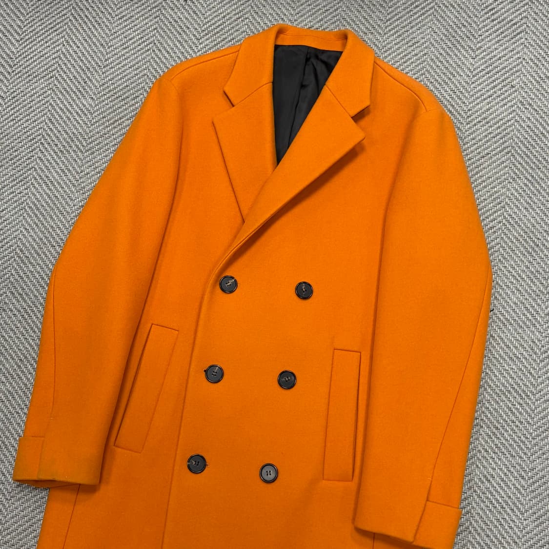 시스템옴므 캐시미어 블렌디드 더블 코트 v1486  상품이미지3