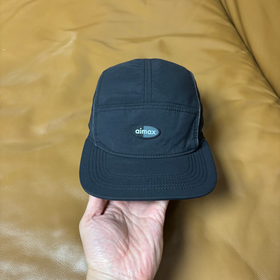 Supreme 슈프림x나이키 블랙 에어맥스 캠프캡 모자 (Black) 상품이미지2