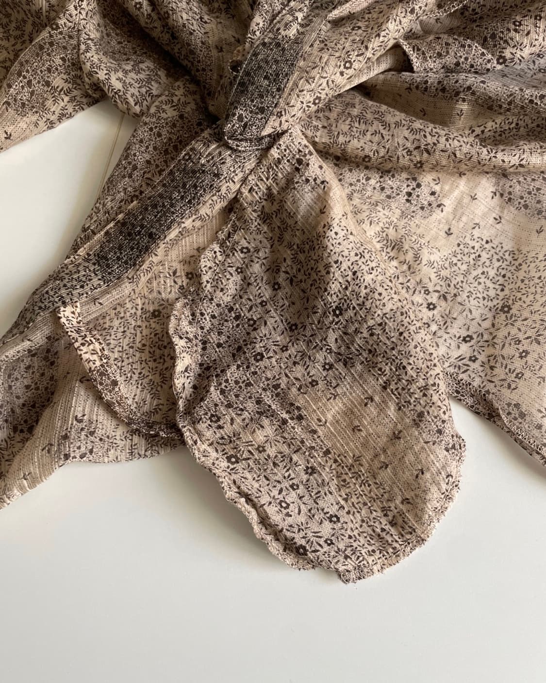 patterned sheer blouse 상품이미지9