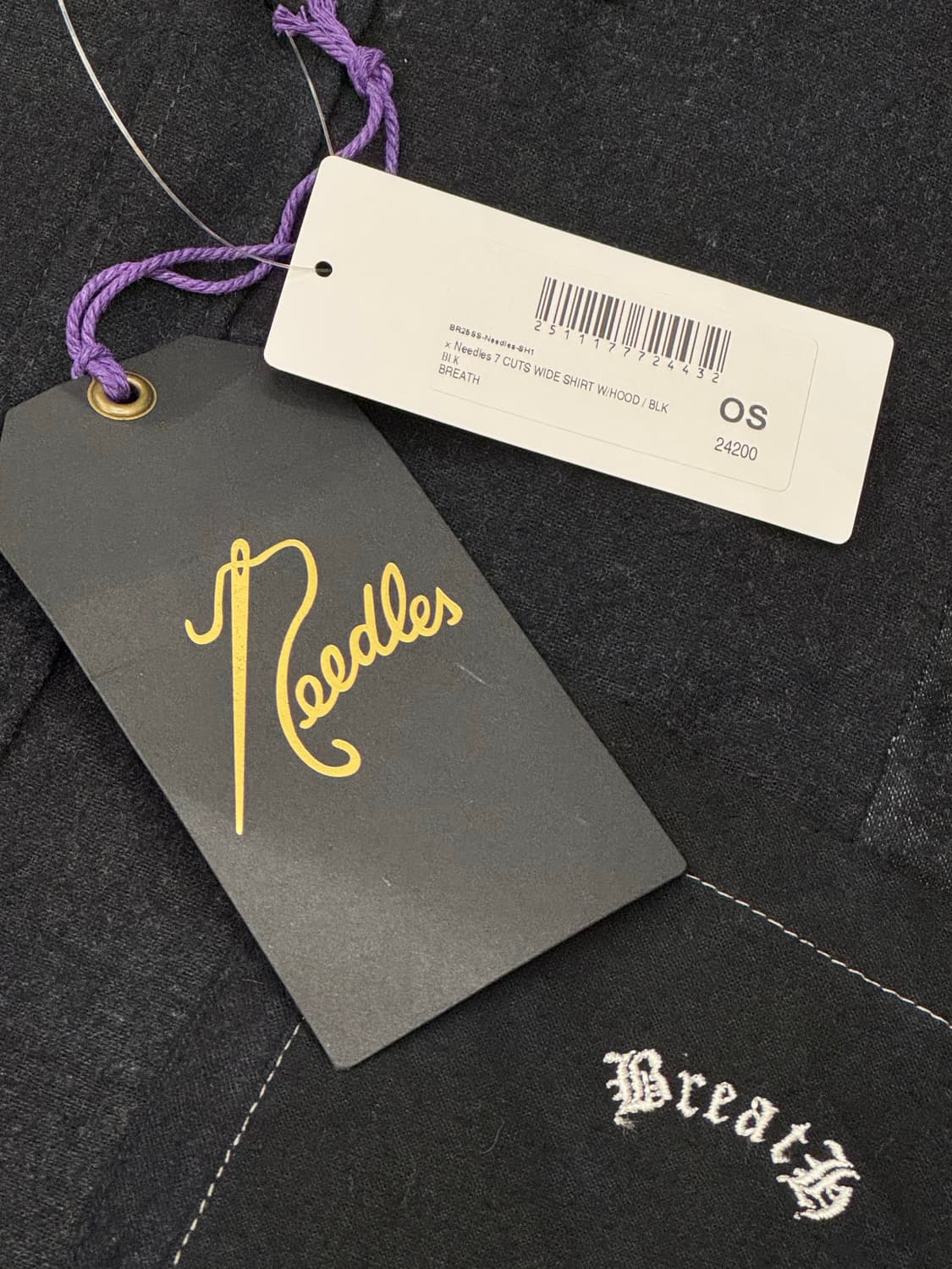 [OS] 니들스 x 브레스 리빌드 7컷 와이드 후드 셔츠 상품이미지7