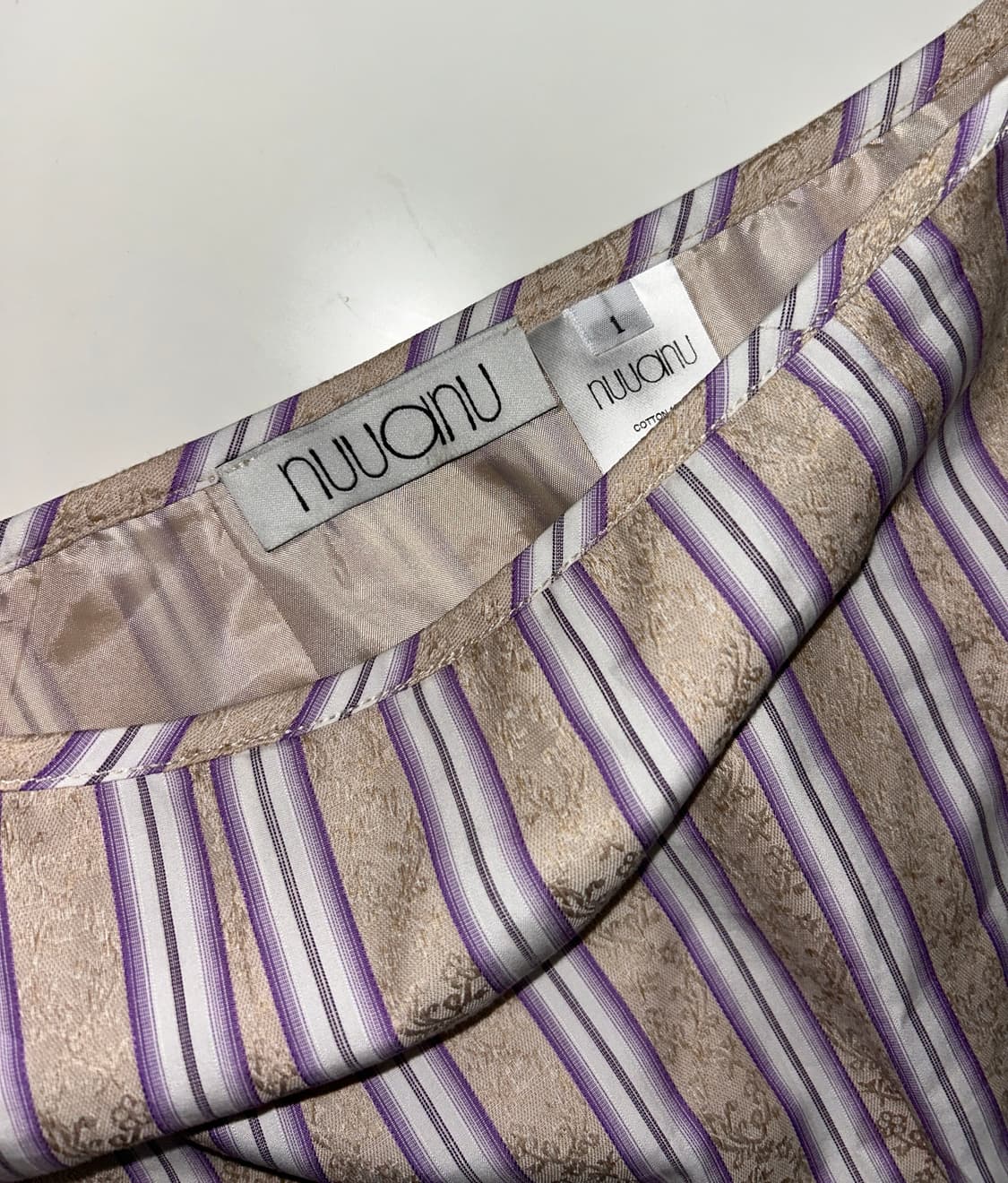 누아누 Riis Skirt Purple 상품이미지1