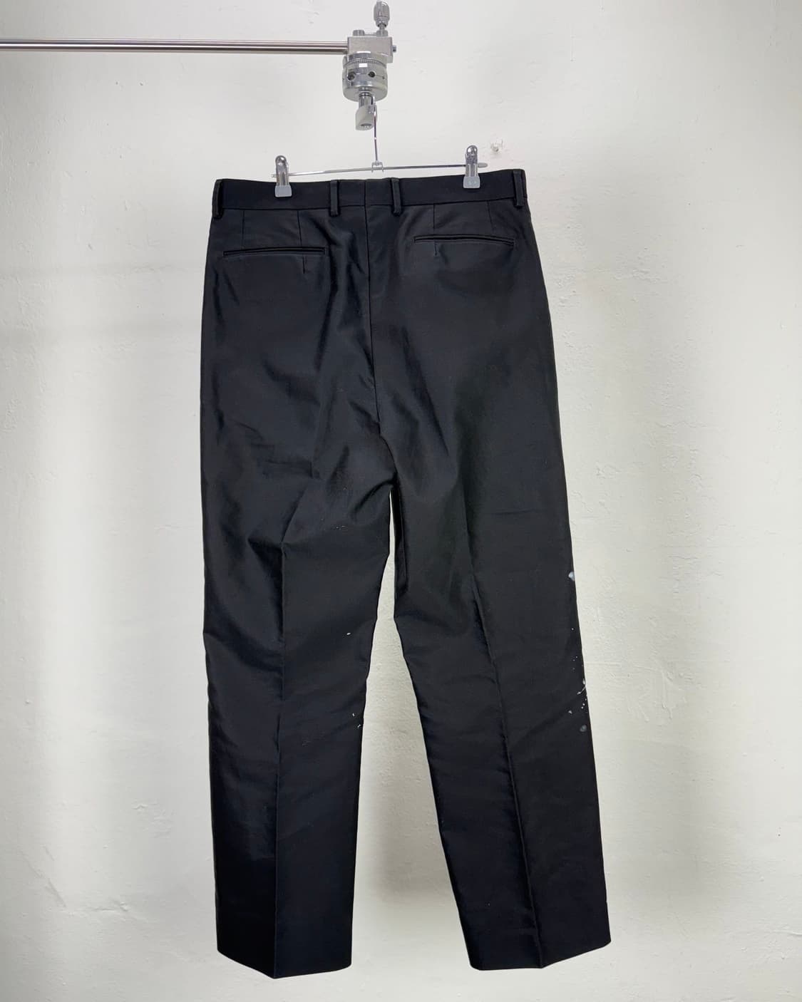 니트 18aw 블랙 스플래터 페인티드 울 치노 팬츠 상품이미지6