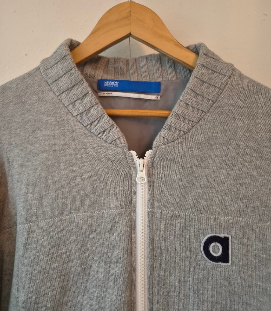 아디다스 오리지널 남성 니트배색블루종점퍼
 상품이미지2