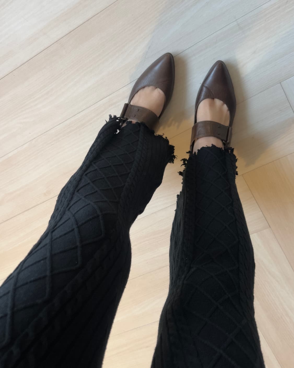 [JOUETIE] cable knit pants (woman M) 상품이미지1