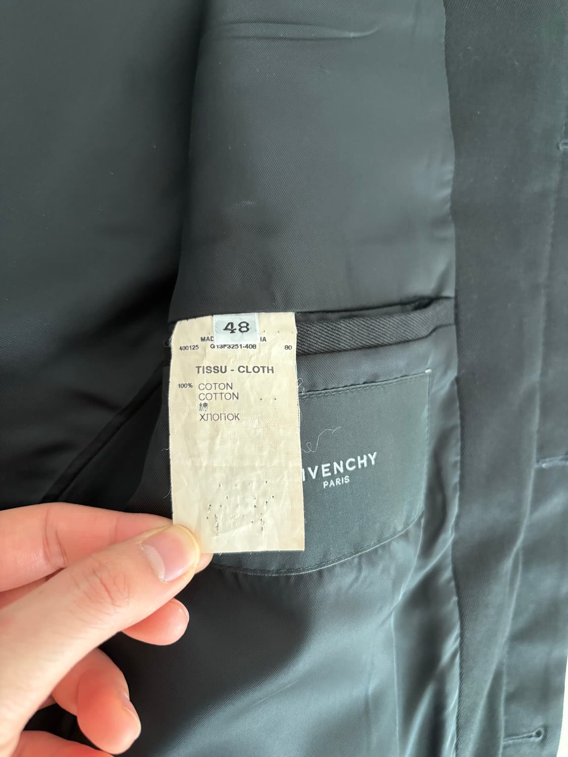 GIVENCHY cotton blazer jacket 상품이미지6