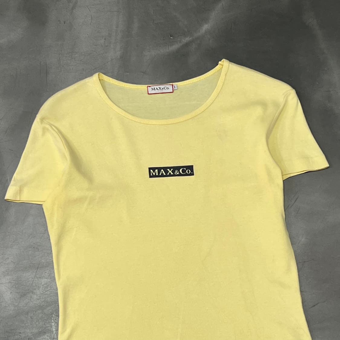  막스앤코 박스로고 반팔티 y15785 상품이미지3