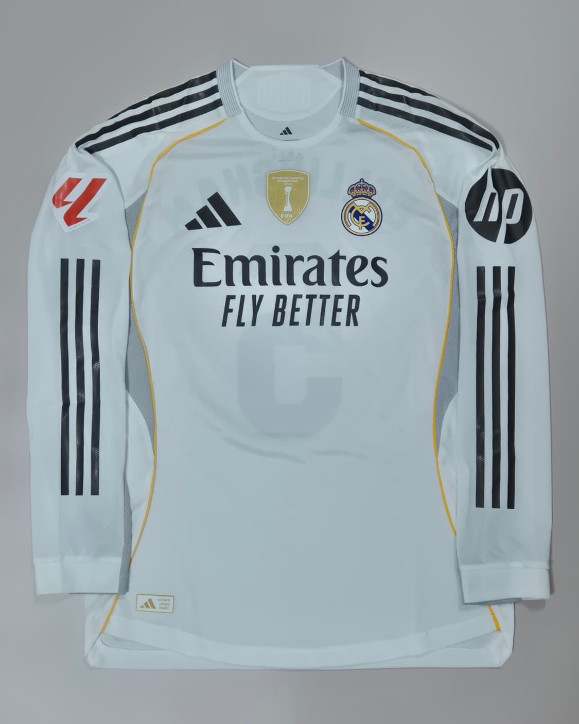 25-26 레알마드리드 홈킷 주드 벨링엄 긴팔유니폼 XL 상품이미지2