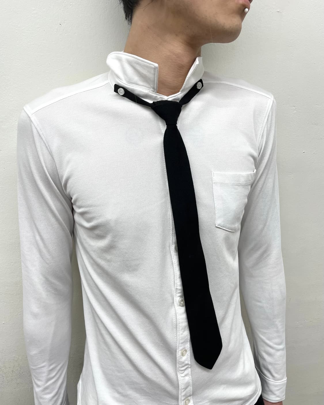 Black Tie White Shirt  상품이미지3