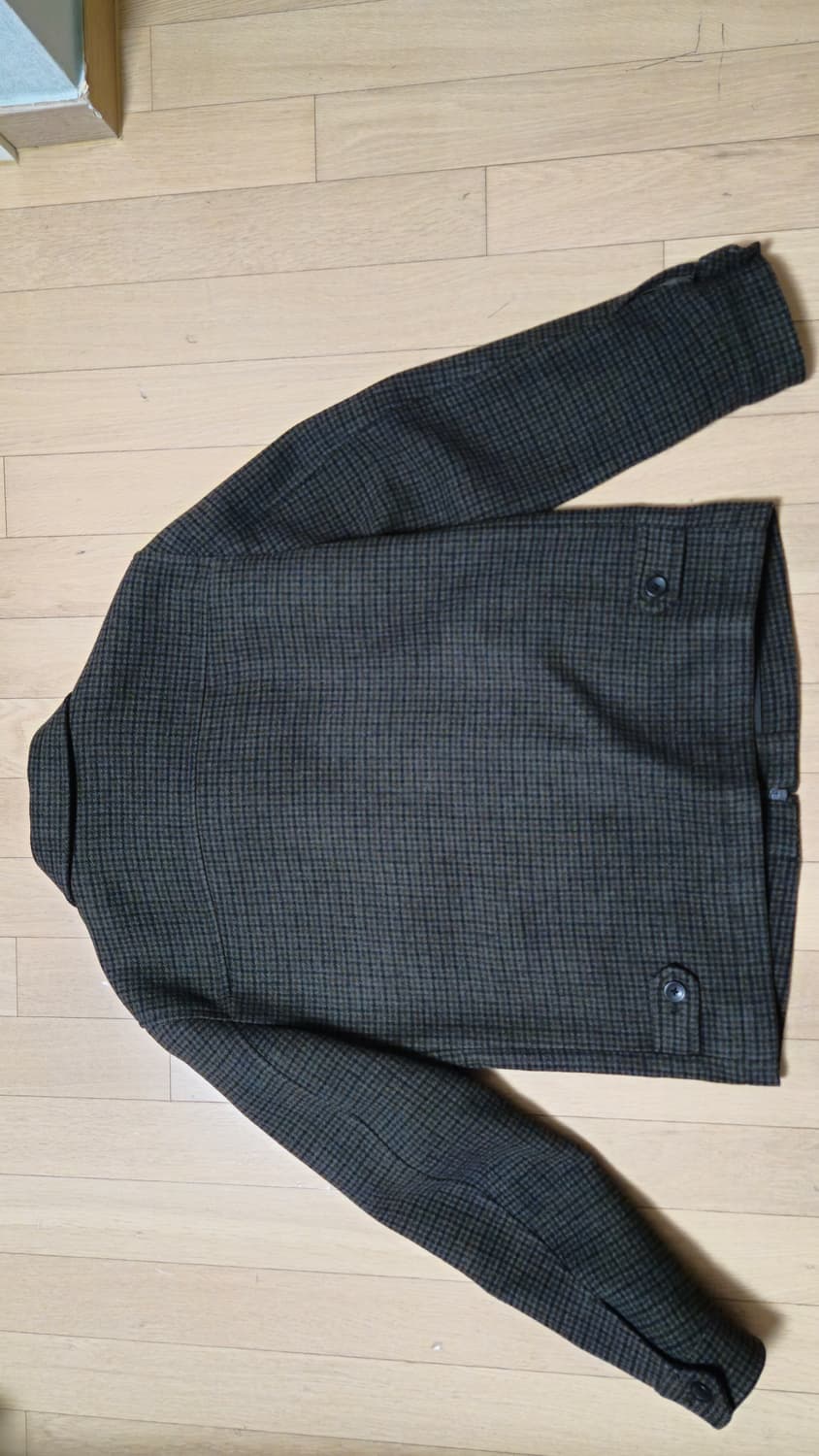 체크 블루종자켓 상품이미지2