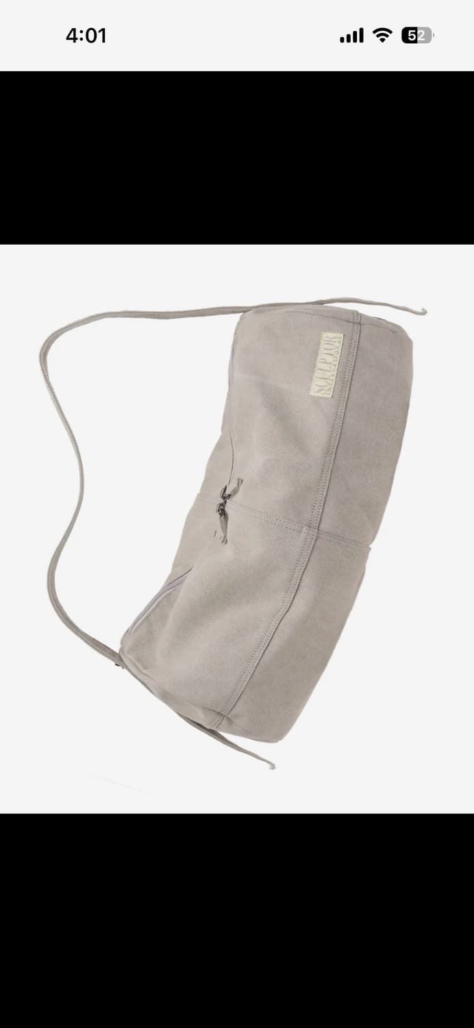 스컬프터 빈티지 캔버스 더플백 상품이미지1