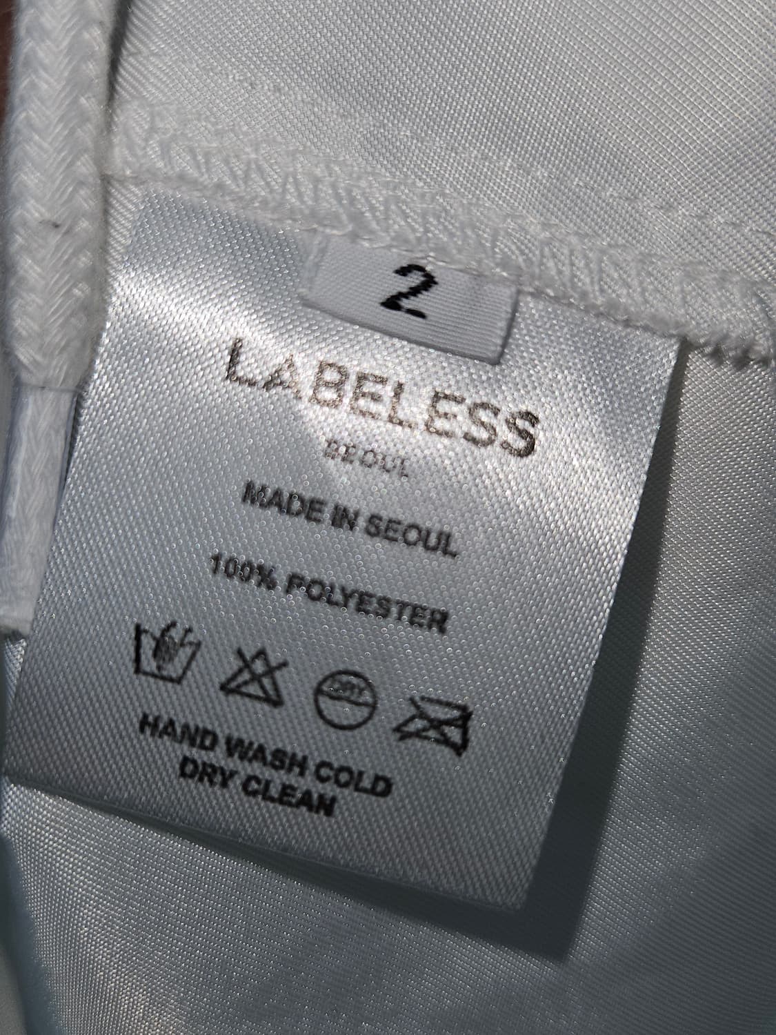 LABELESS 레이블리스 실크 스트링 우븐 바람막이 자켓 2 상품이미지4