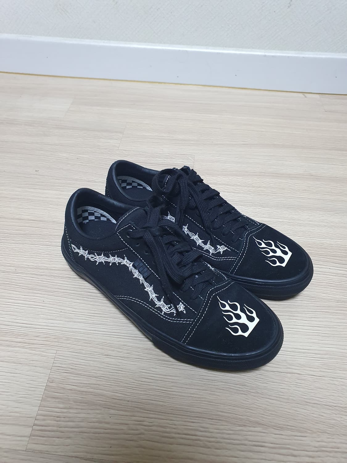 반스 올드스쿨 엘리야 베를 블랙 스니커즈 275 상품이미지2