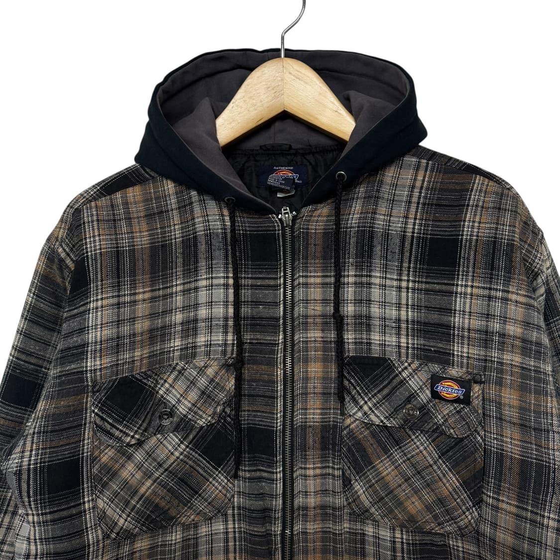 디키즈 플란넬 누빔 후드자켓 상품이미지2