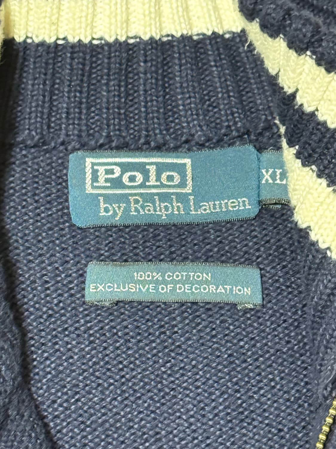 폴로 랄프로렌 빅포니 뉴욕 치프키프 니트 집업 상품이미지4