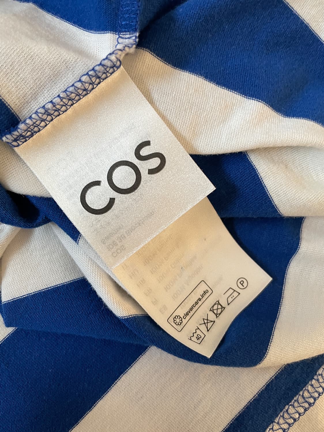 코스 스트라이프 반팔 티셔츠 상품이미지4