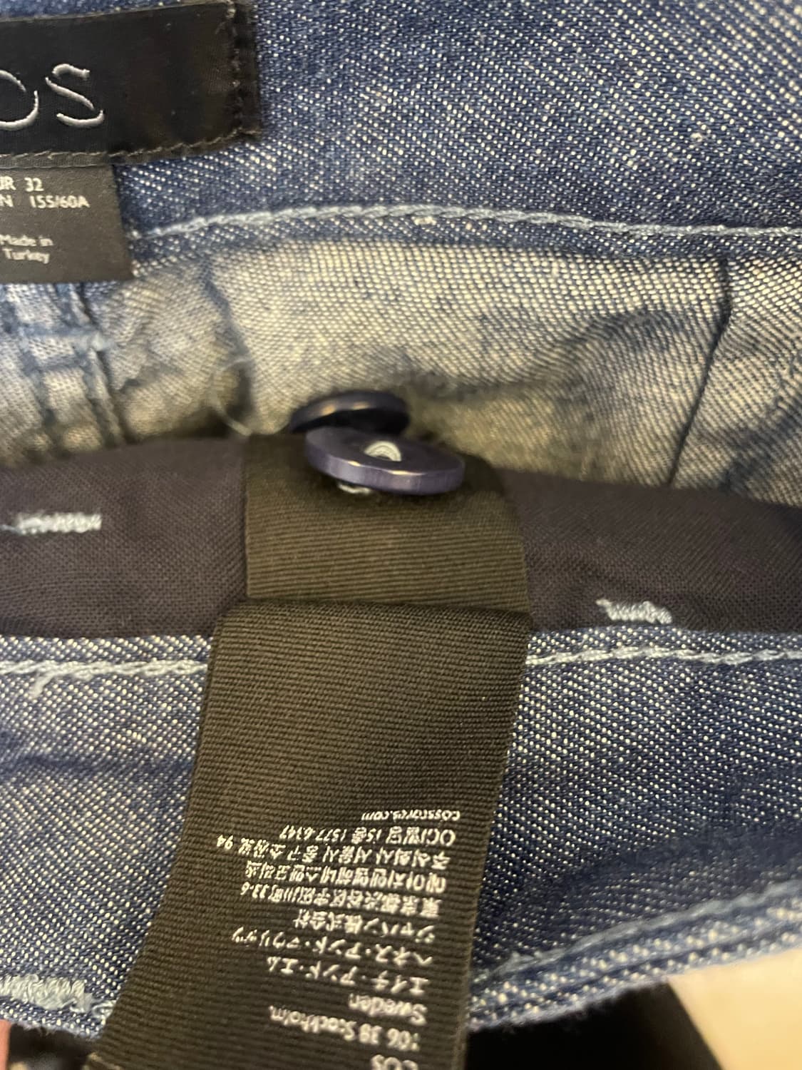 COS 코스 면바지 청바지 데님팬츠 데님바지 면100% 상품이미지8