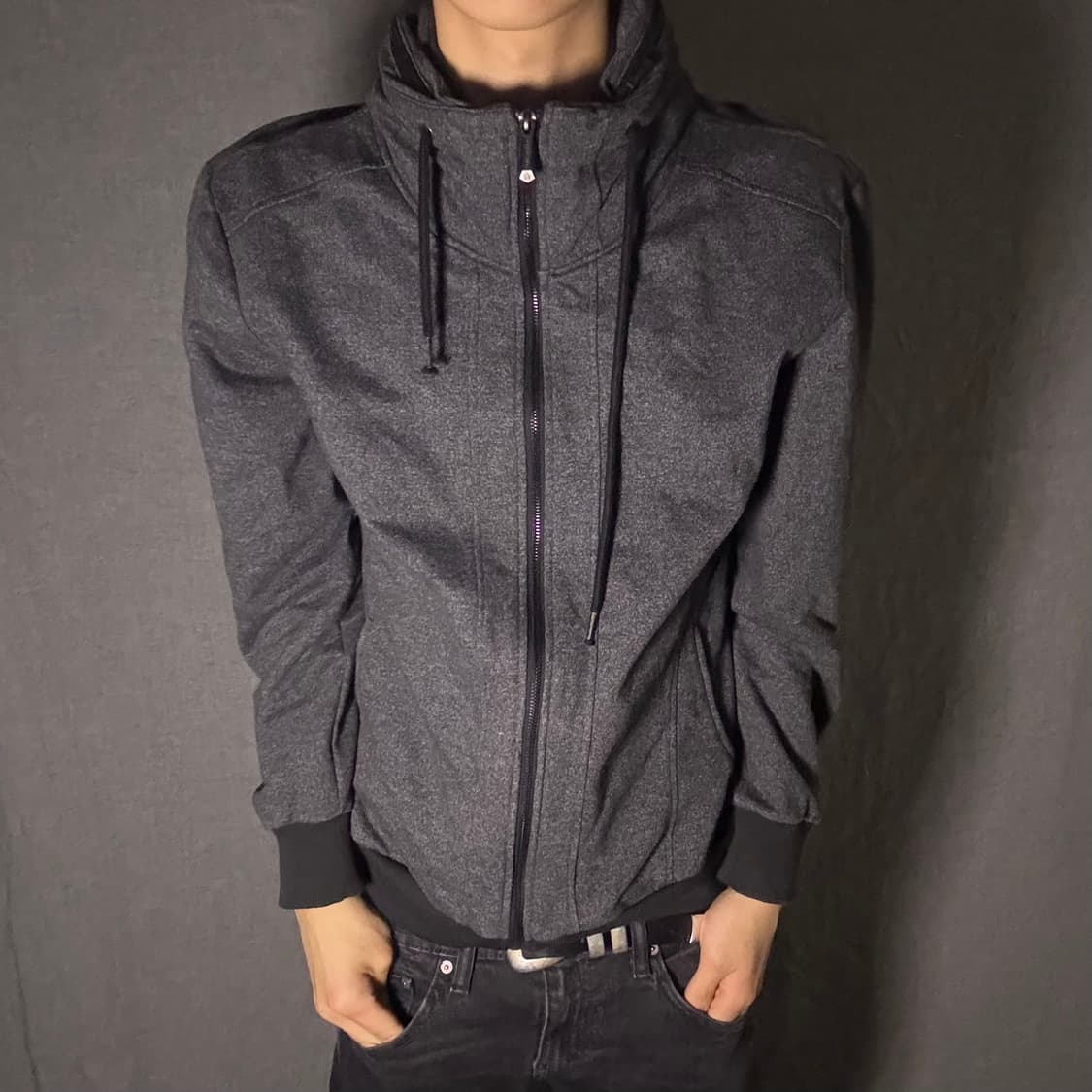 high neck zip-up 상품이미지1