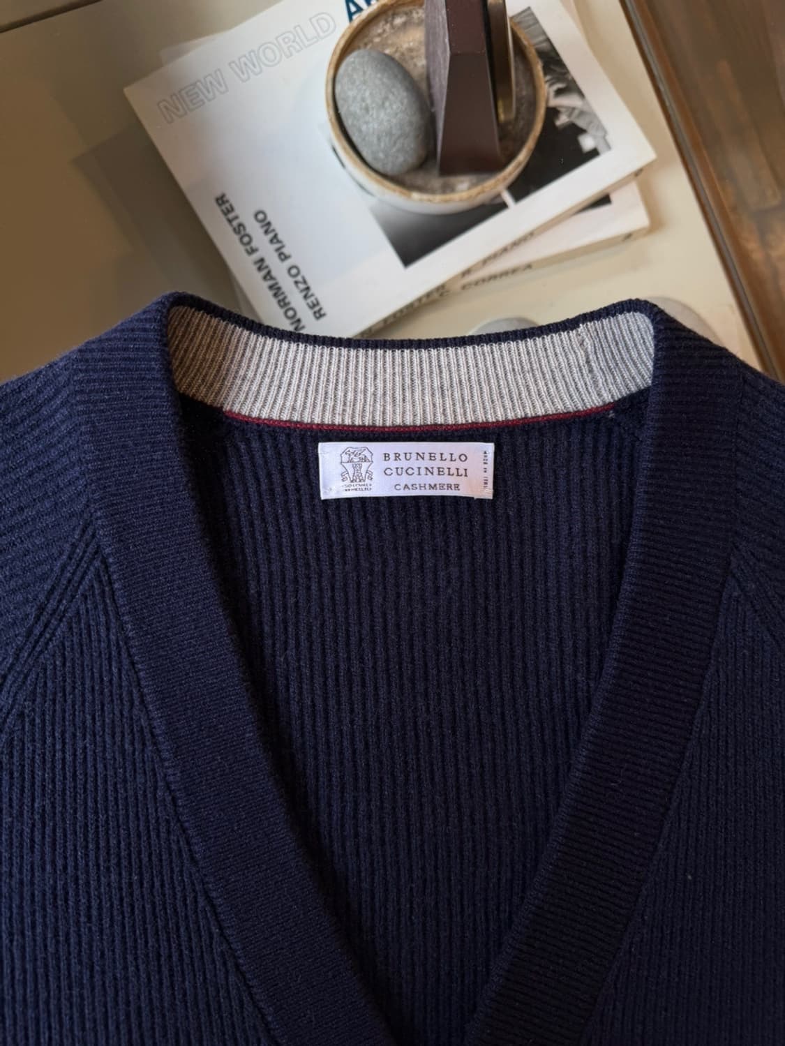 브루넬로 쿠치넬리 캐시미어 가디건 105 상품이미지6