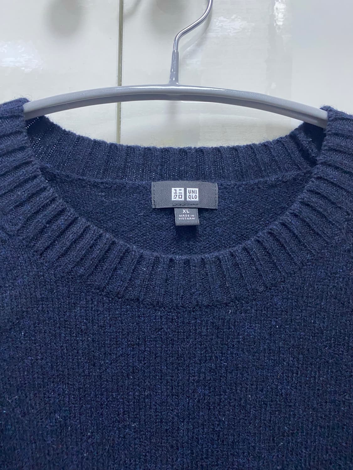 유니클로 램스울 크루넥 스웨터 니트 상품이미지3