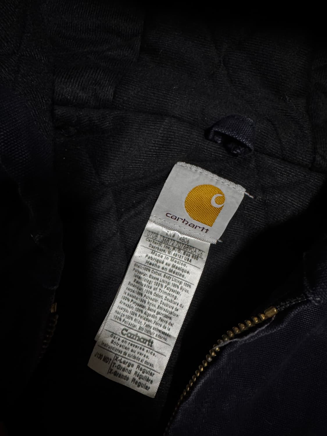 칼하트 액티브자켓 J130 MDT XL 상품이미지3