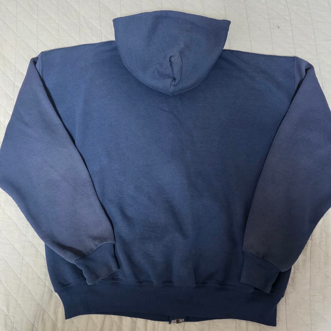 [XL] 러셀 애슬레틱 후드집업 네이비 레디쉬 슬리브 페이드 VER.23 상품이미지4