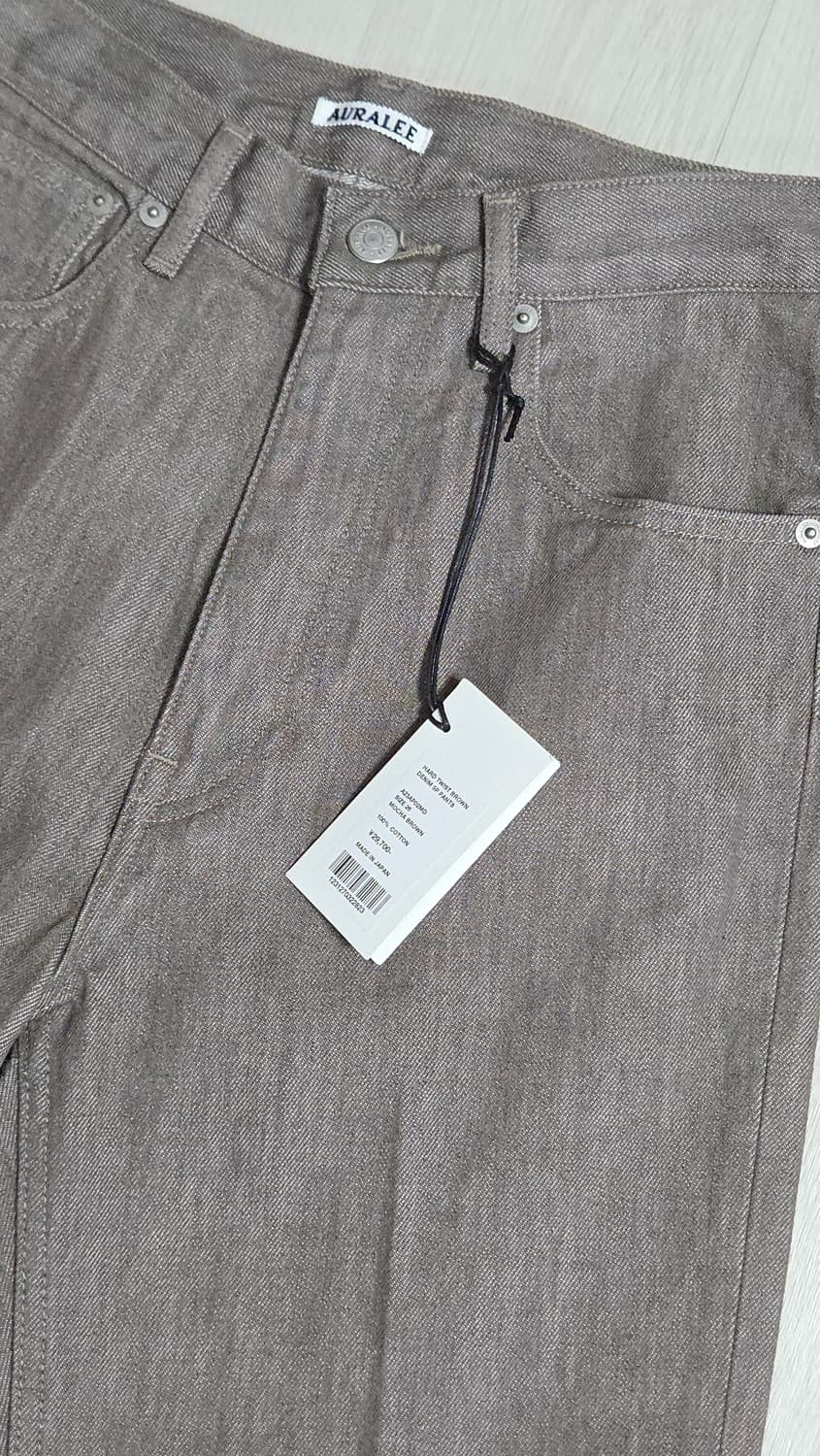 오라리 Auraree  하드 트위스트 데님 26 상품이미지2