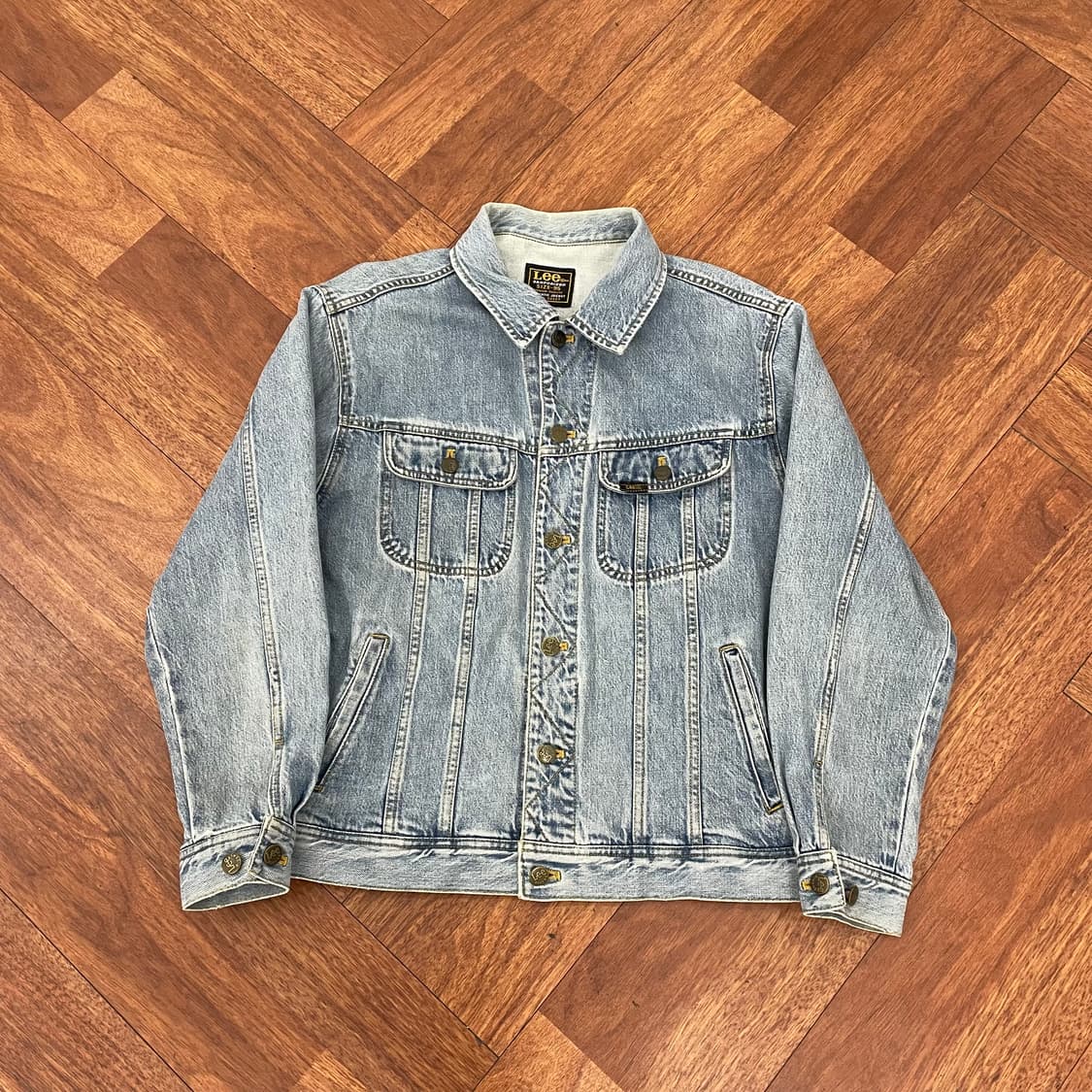 lee 빈티지 데님자켓 상품이미지1