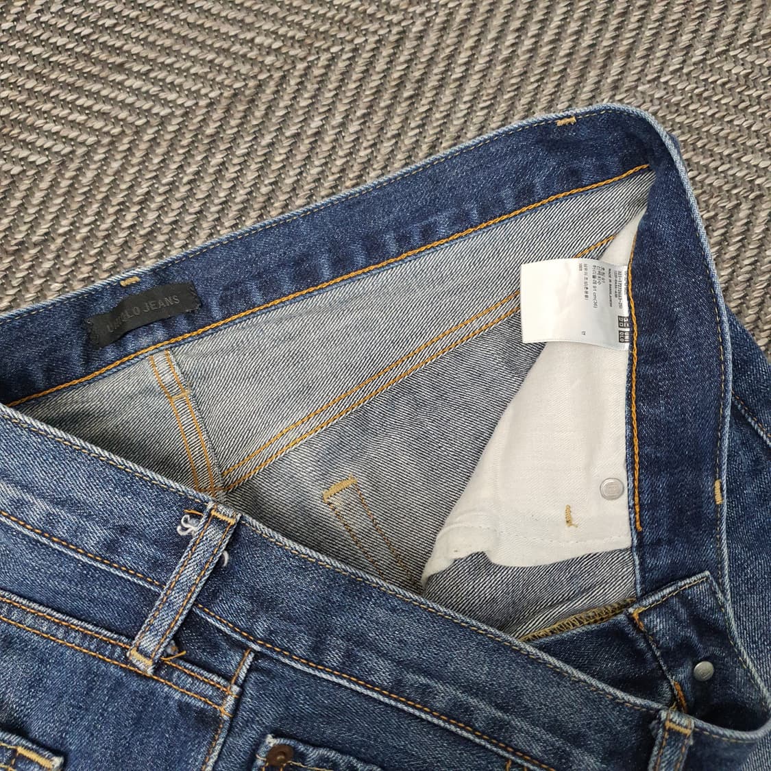 유니클로 데님 청바지 남자36 상품이미지2