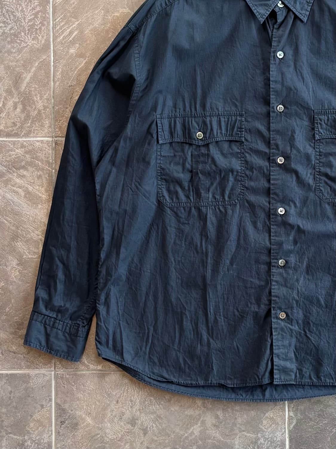 Porter Classic - ROLL UP COTTON SHIRT 상품이미지4