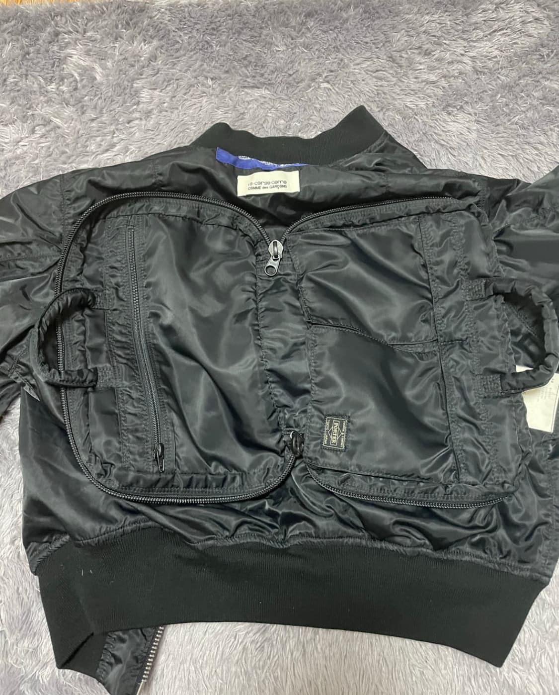 준야와타나베x포터x텐꼬르소 트렌스폼 리버시블 봄버 상품이미지1