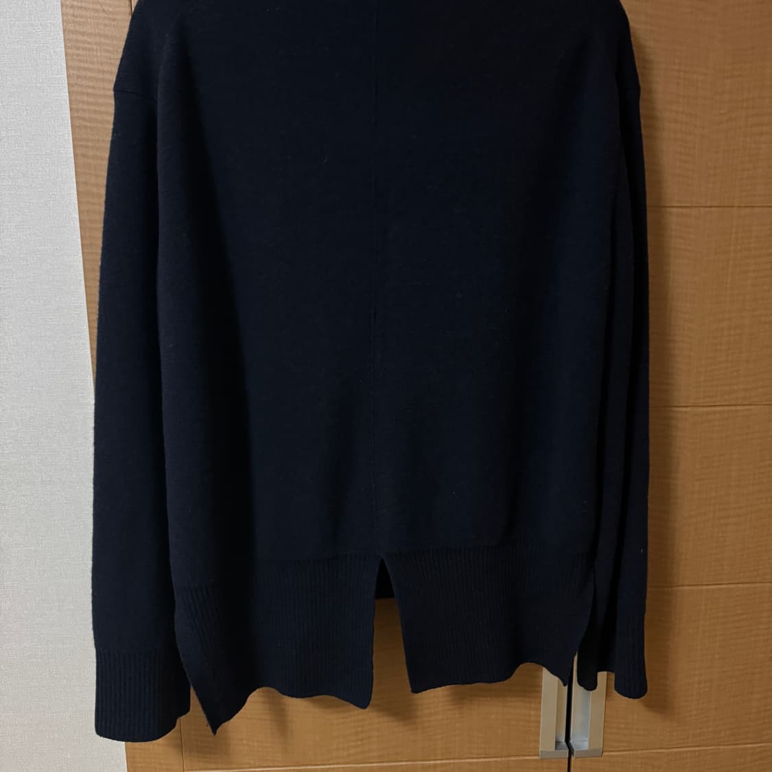 F 한섬 시스템 SYSTEM 울100 니트 네이비 상품이미지6