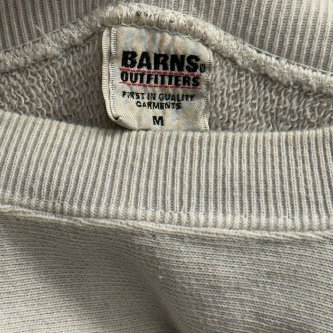 반스아웃피터스 빈티지 레터링 스웻 셔츠 M 상품이미지2