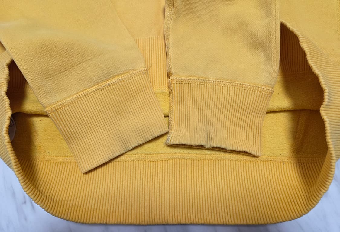 아베크롬비 로고패치 옐로우 후드티 상품이미지3