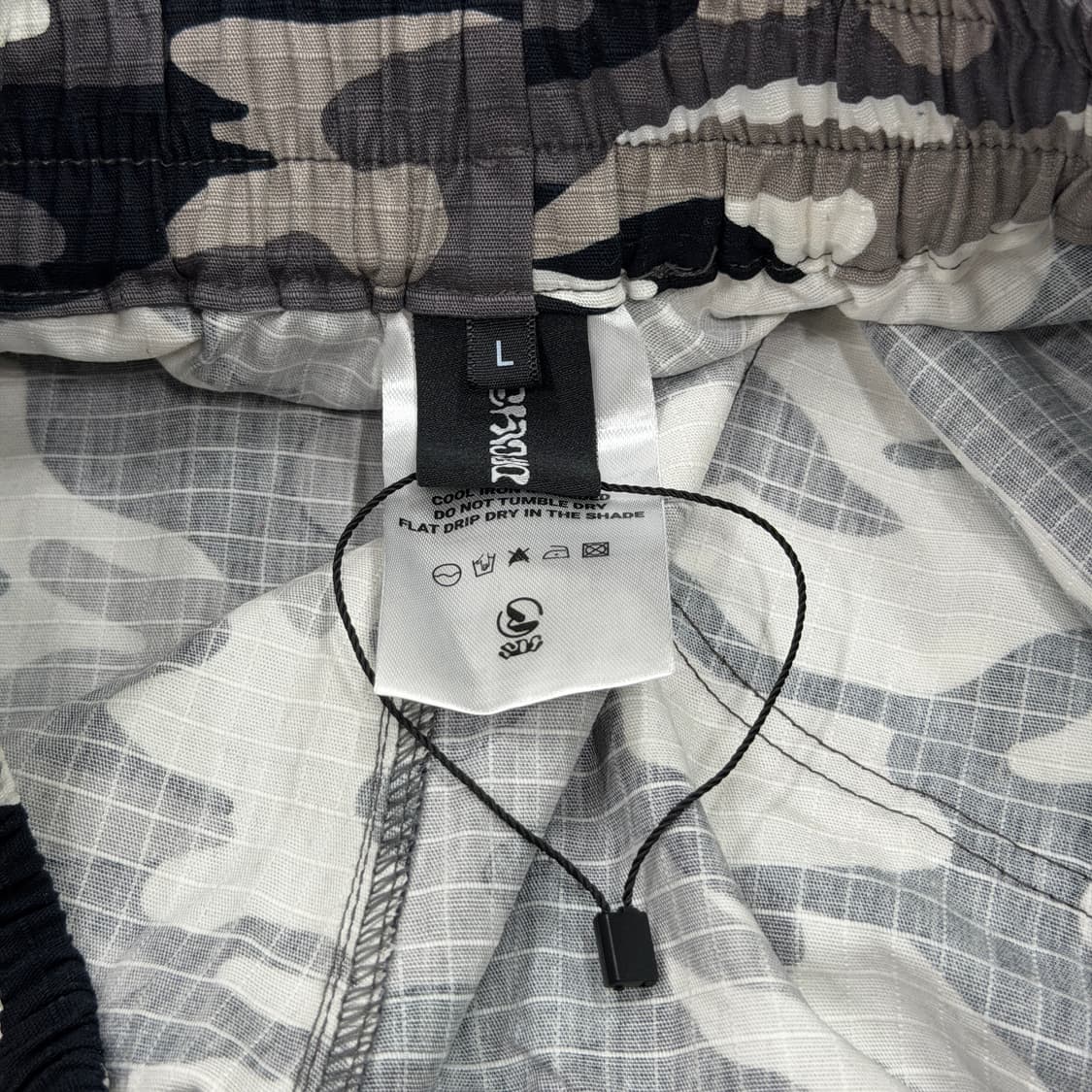 선데이오프클럽 밀리터리 카모 카고 트랙팬츠 바지 L 상품이미지4