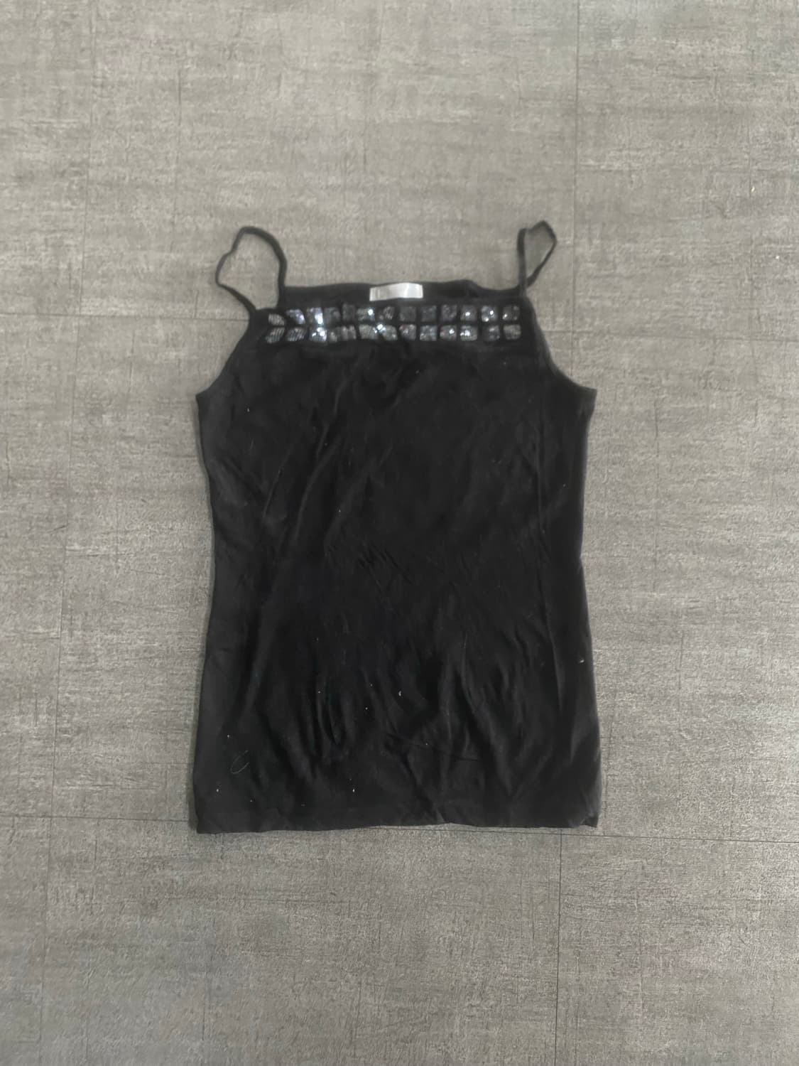 일본빈티지 Enthese 달천깔페어리보헤미안펑크 큐빅비즈 슬리브리스나시탑 상품이미지1