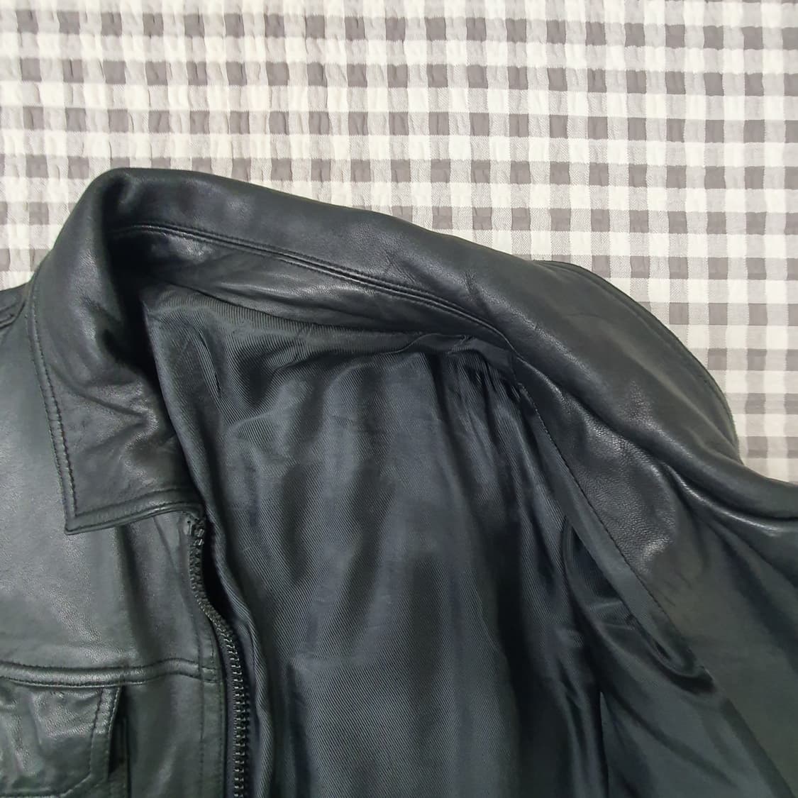 천연가죽 집업 자켓 남자95 상품이미지6
