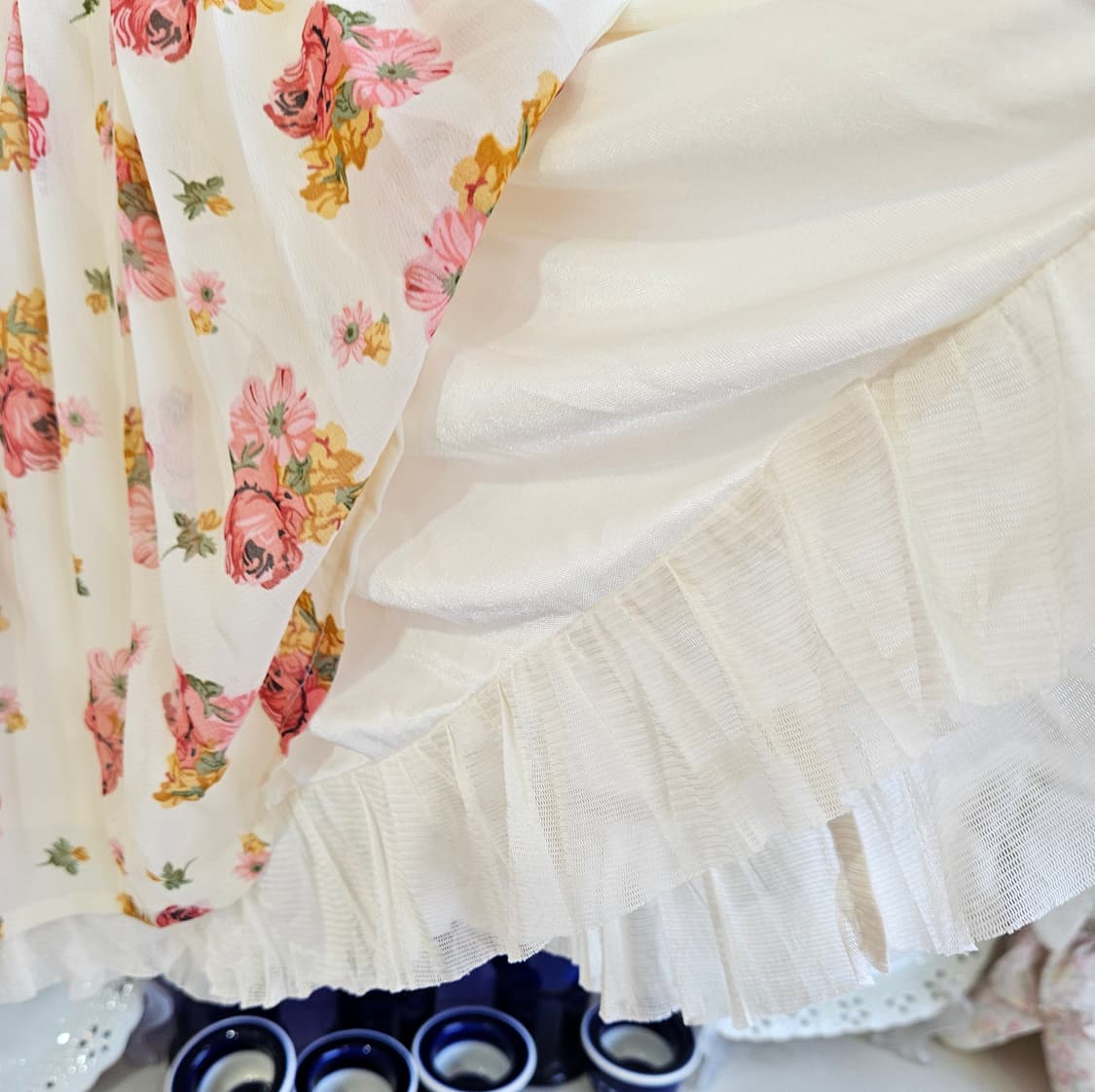 (INGNI) 플라워 쉬폰 캉캉 스커트 상품이미지6