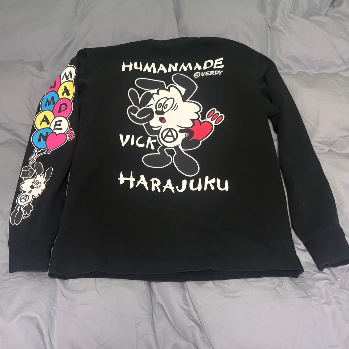 휴먼메이드 베르디 롱슬리브 블랙 S 상품이미지2