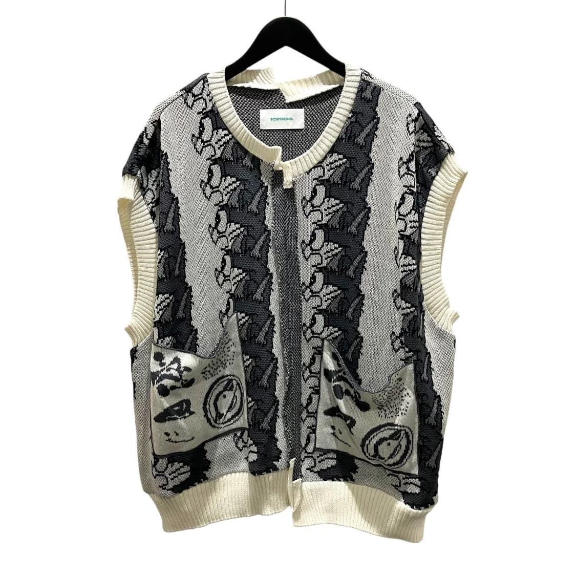 bodysong. Sweater Vest BS240308 상품이미지1