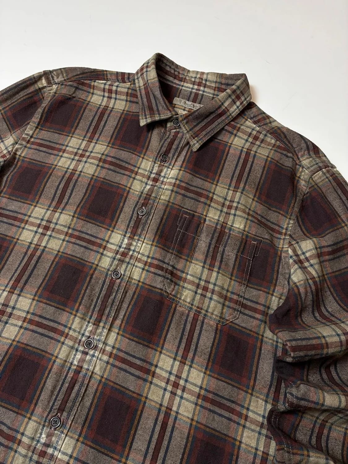 시리즈 컴포트핏 플란넬 체크 셔츠 PN9304 상품이미지2