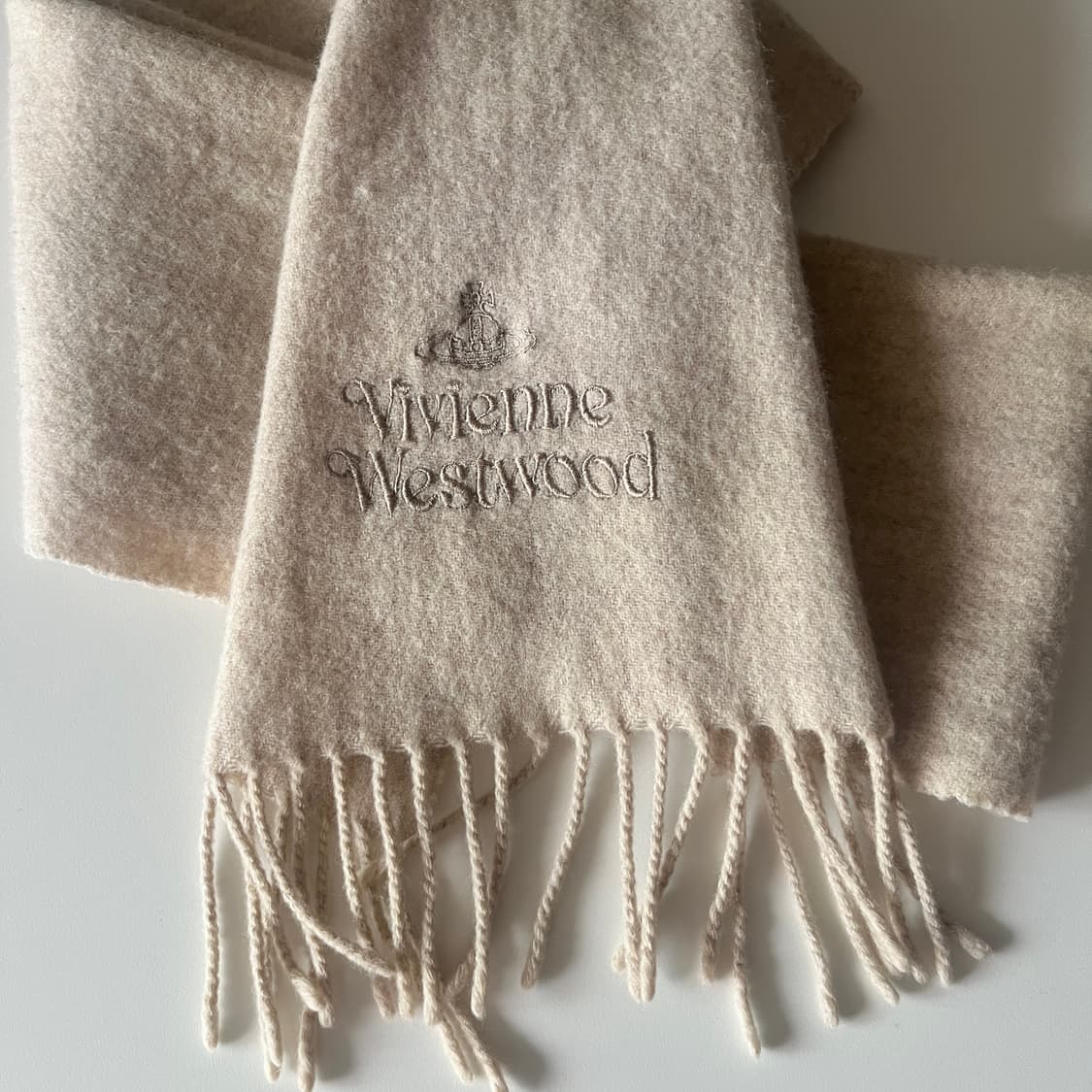 VIVIENNE WESTWOOD wool 100% Muffler 이태리제 상품이미지9
