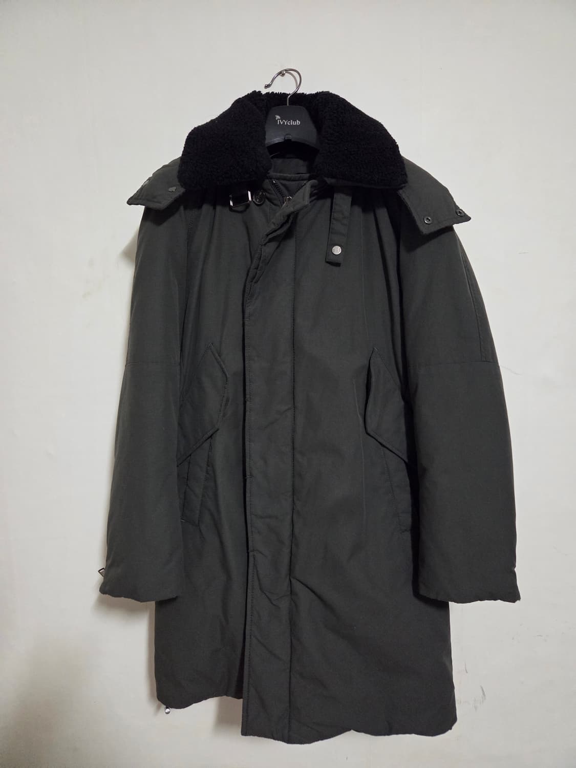 PLAC 남성 후드 패딩 S 카키 상품이미지1