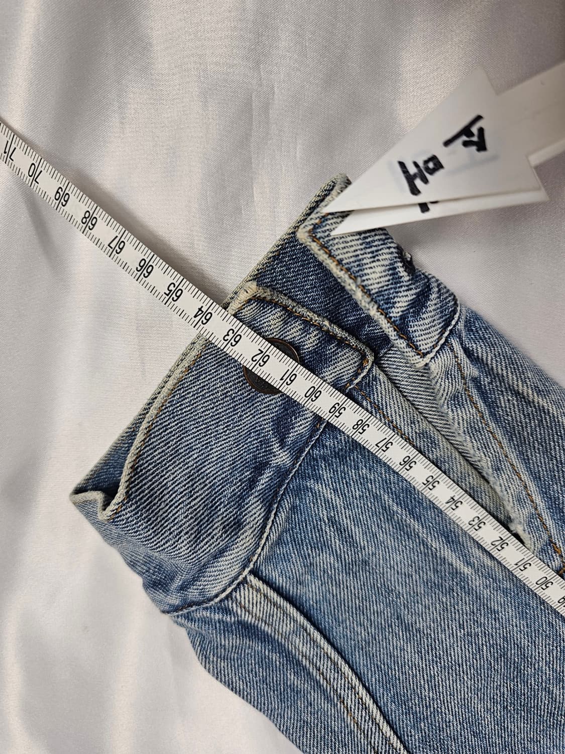 발렌시아가넥로고데님자켓 상품이미지8